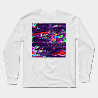 Glitched screen Long Sleeve T-Shirt